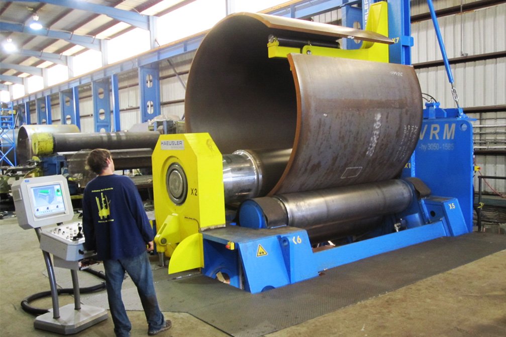 plate rolling machine