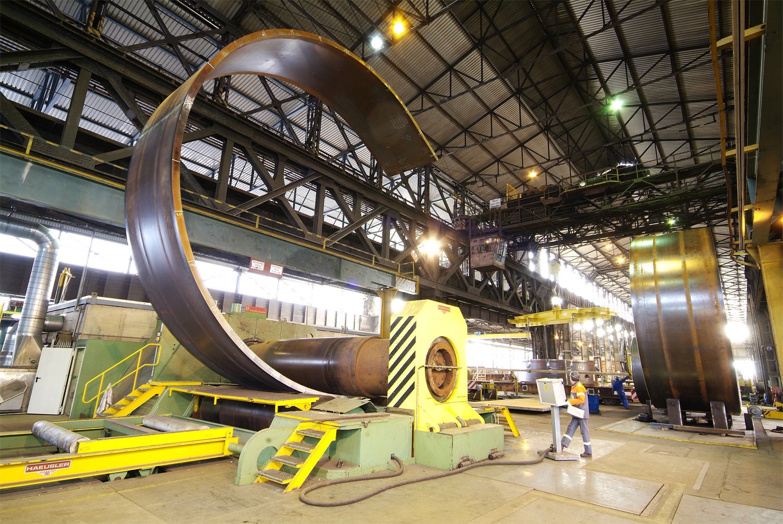 plate rolling machine